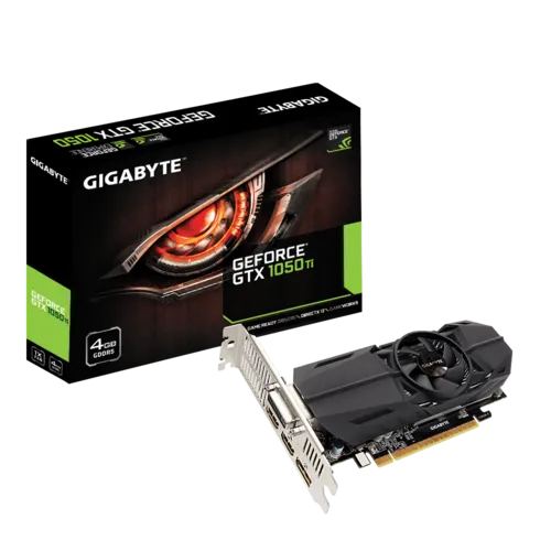 GIGABYTE nVidia GeForce® GTX 1050TI 4GB GDDR5 DVI-D/DP/2xHDMI.