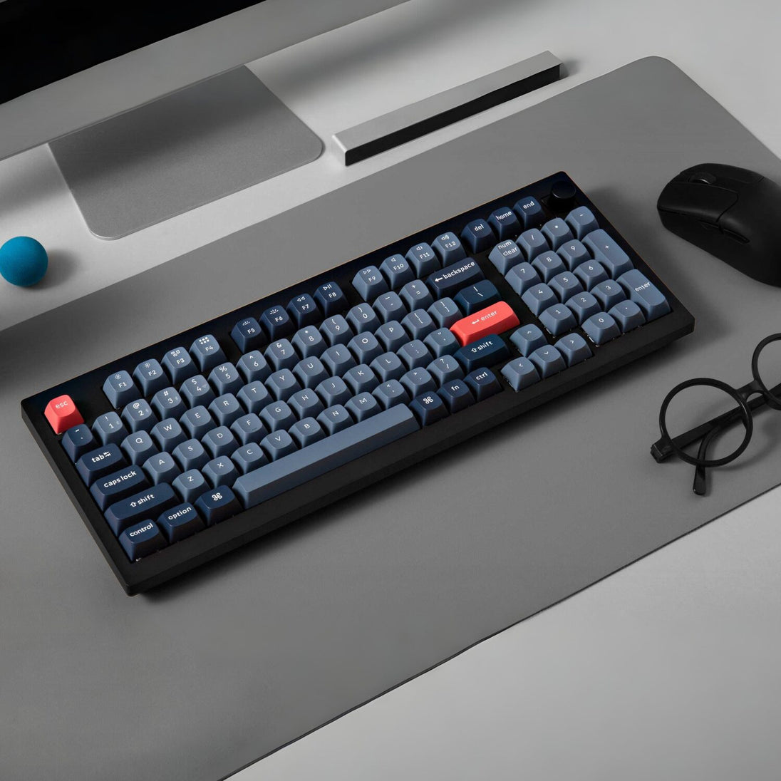 Keychron Red Keychron V5 Max Wireless Custom Keyboard - RED Switch
