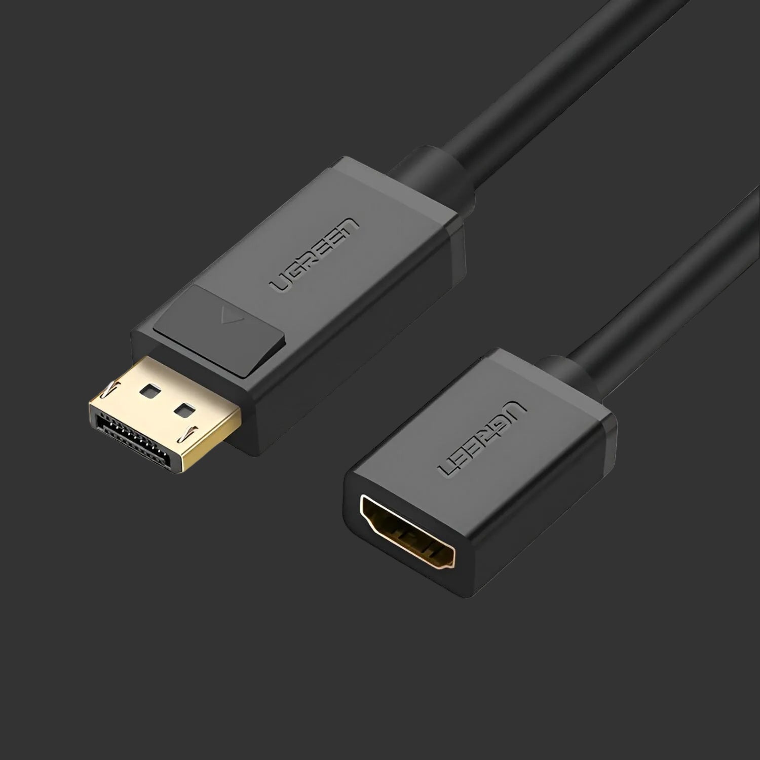 UGREEN DisplayPort to HDMI Adapter – 1080P@60Hz, Male to Female Converter