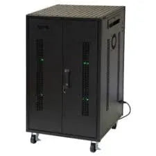 RCT 54 WAY VERTICAL NOTEBOOK TROLLEY RE-FRNT DOORS; PDU; FANS CASTOR.