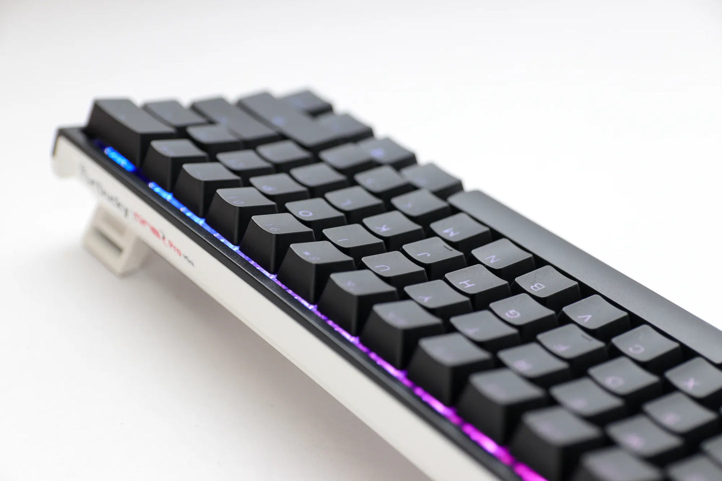 Ducky Keyboard One 2 Pro 60% Mechanical Keyboard; RGB; PBT Double Shot Keycaps - Cherry Red .