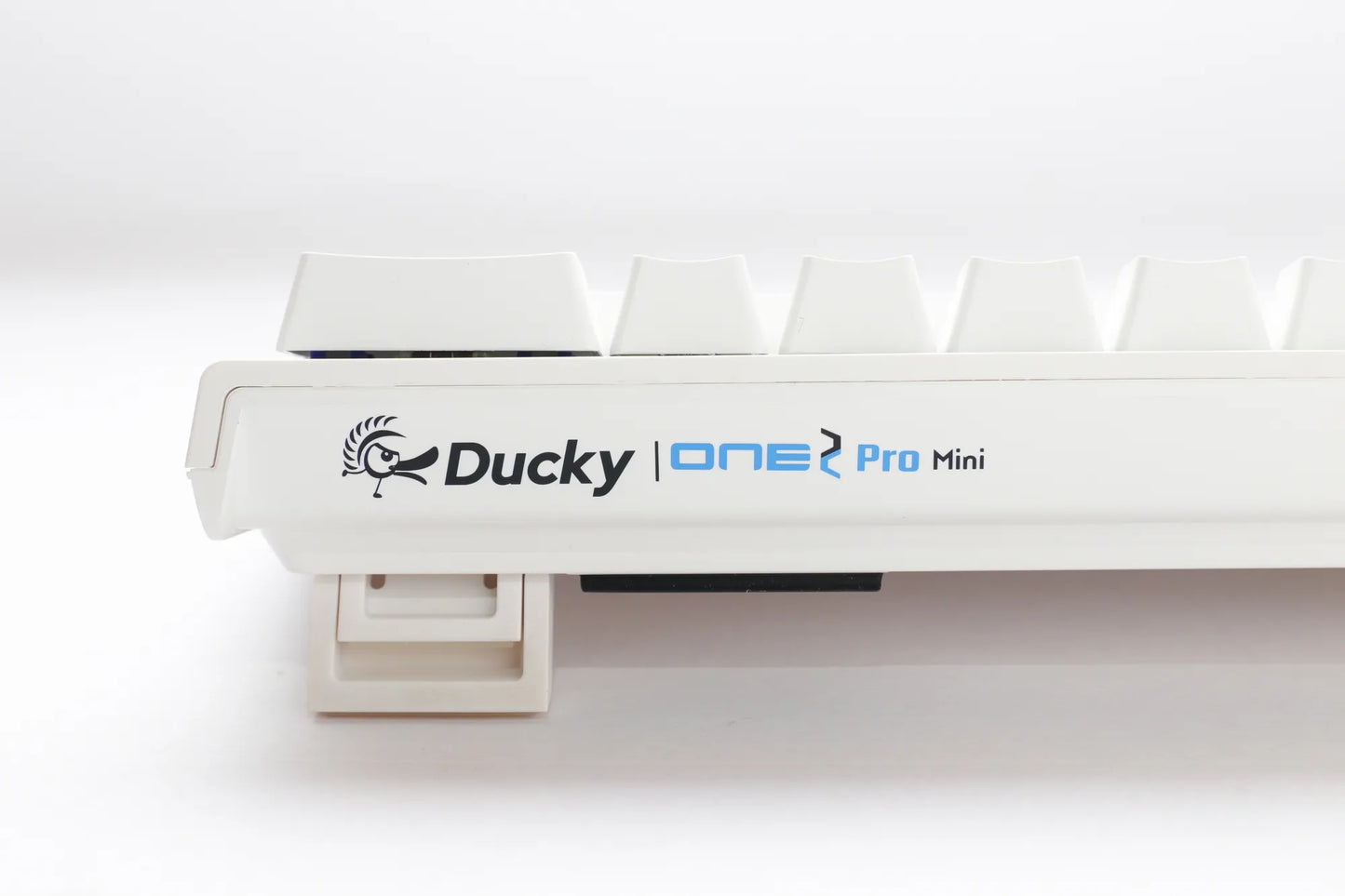 Ducky Keyboard One 2 Pro 60% Mechanical Keyboard; RGB; PBT Double Shot Keycaps - White- Cherry Red .