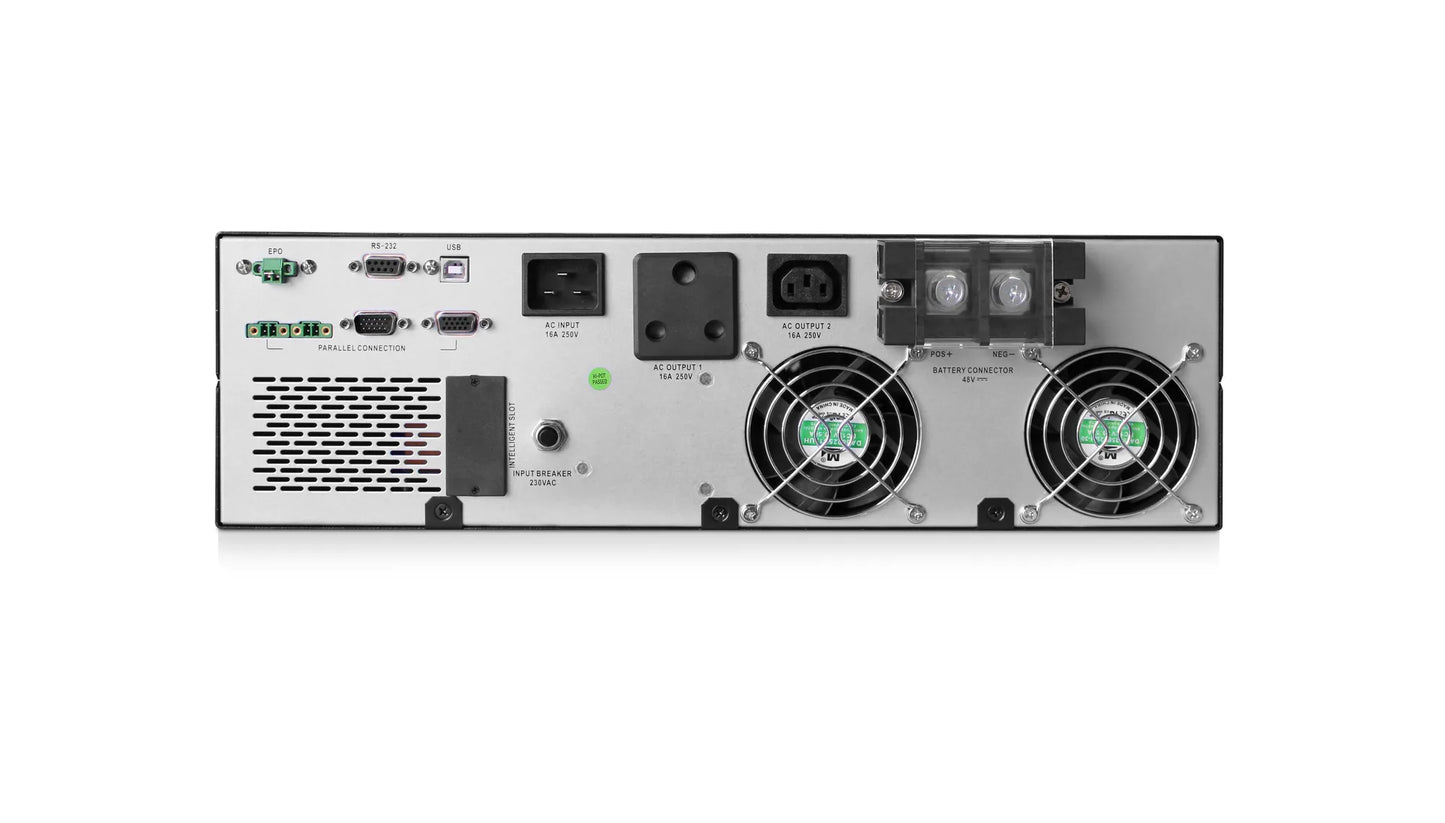 RCT 3000VA/3000W 48V EXTENDED RUN RACK MOUNT ONLINE  UPS - AGM OR LITHIUM BATTERY PURCHASED SEPARATELY
