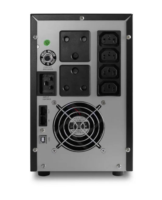 RCT 3000VAS LINE-INTERACTIVE UPS  3000VA/1800W 2 x SA PLUGS - Power cables included - BATTERY 6 MONTH WARRANTY ONLY!