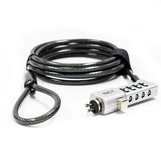 RCT 4 digit combination lock with 3-1 lock heads; 1.8m.