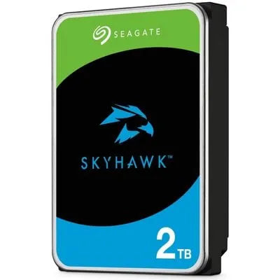 Seagate Skyhawk ST2000VX017 2TB 3.5'' HDD Surveillance Drives; SATA 6GB/s Interface; 1-8 Bays Supported; MTBF: 1M Hr's; Camera's