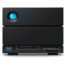 Seagate LaCie STLG16000400 2big Dock Thunderbolt 3; 16TB; Dual Thunderbolt 3 & DP ports for 2x4K or 1x 8K diplays; RAID; USB3.2;