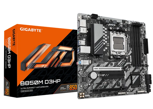 GIGABYTE AMD B850 Gaming Chipset for AMD AM5; 4x Dual DDR5; 2x M2; 1x HDMI 2x DP. .