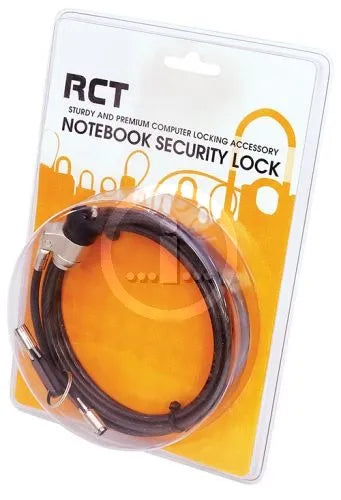 RCT NOTEBOOK SLOT SECURITY KEY LOCK - STANDARD