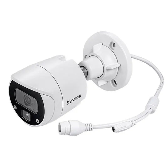 VIVOTEK Outdoor IK10 Mini Bullet; H.265; 2MP; 2.8mm; 30M IR; WDR Enhanced; Smart Motion